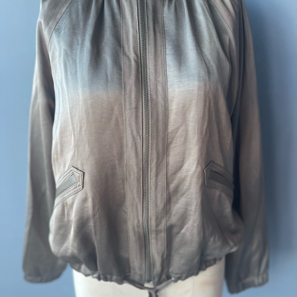 Banana Republic Bomber Spectacular Silky Jacket - Picture 2 of 7